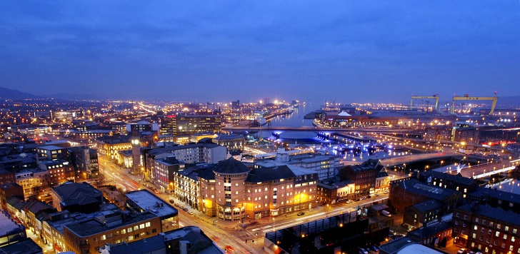 Imagen de Belfast, la ciudad donde más subieron las rentas de oficinas en 2016.